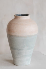 Vintage Pink and Blue Vase