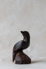 Vintage Hand Carved Bird Sculpture