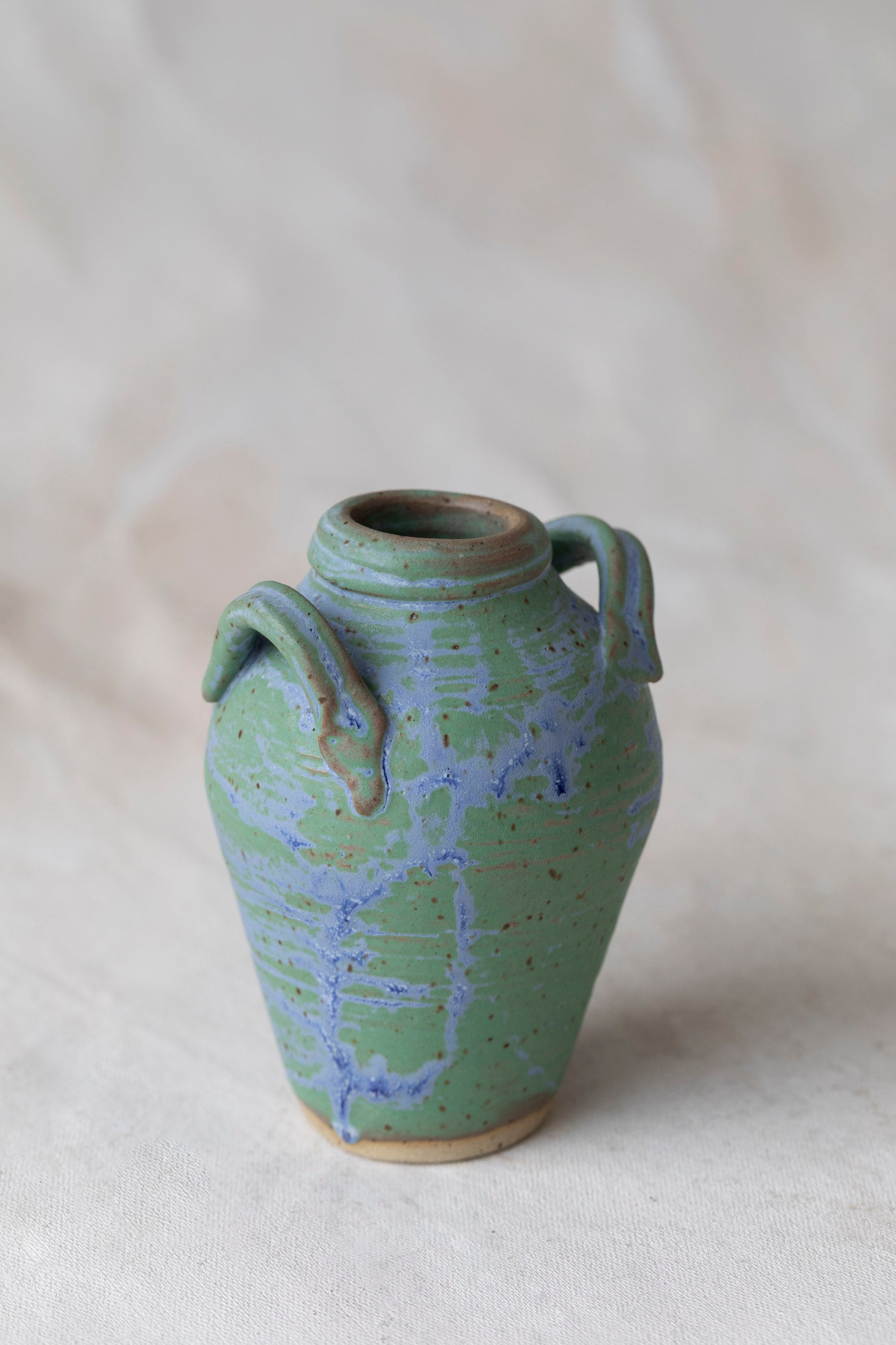 Vintage Blue Bud Vase