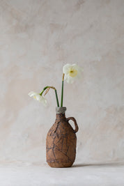 Vintage Handmade Bottle Vase