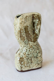 Vintage Stoneware Sculptural Vase