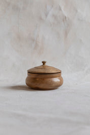 Vintage Round Wood Box