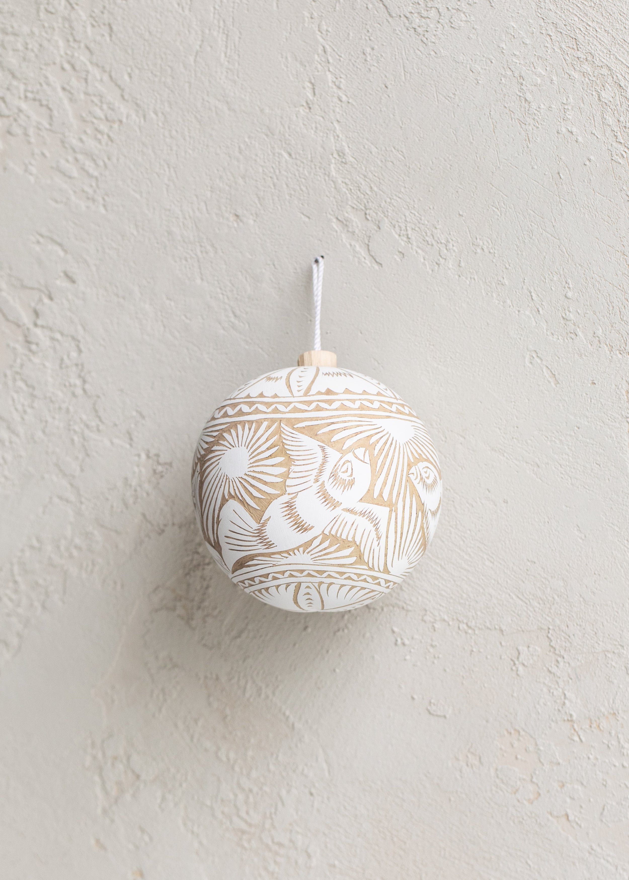 Hand Carved Ornament