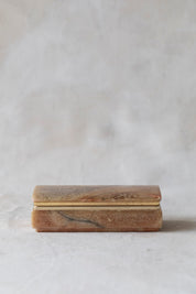 Vintage Italian Alabaster Jewelry Box