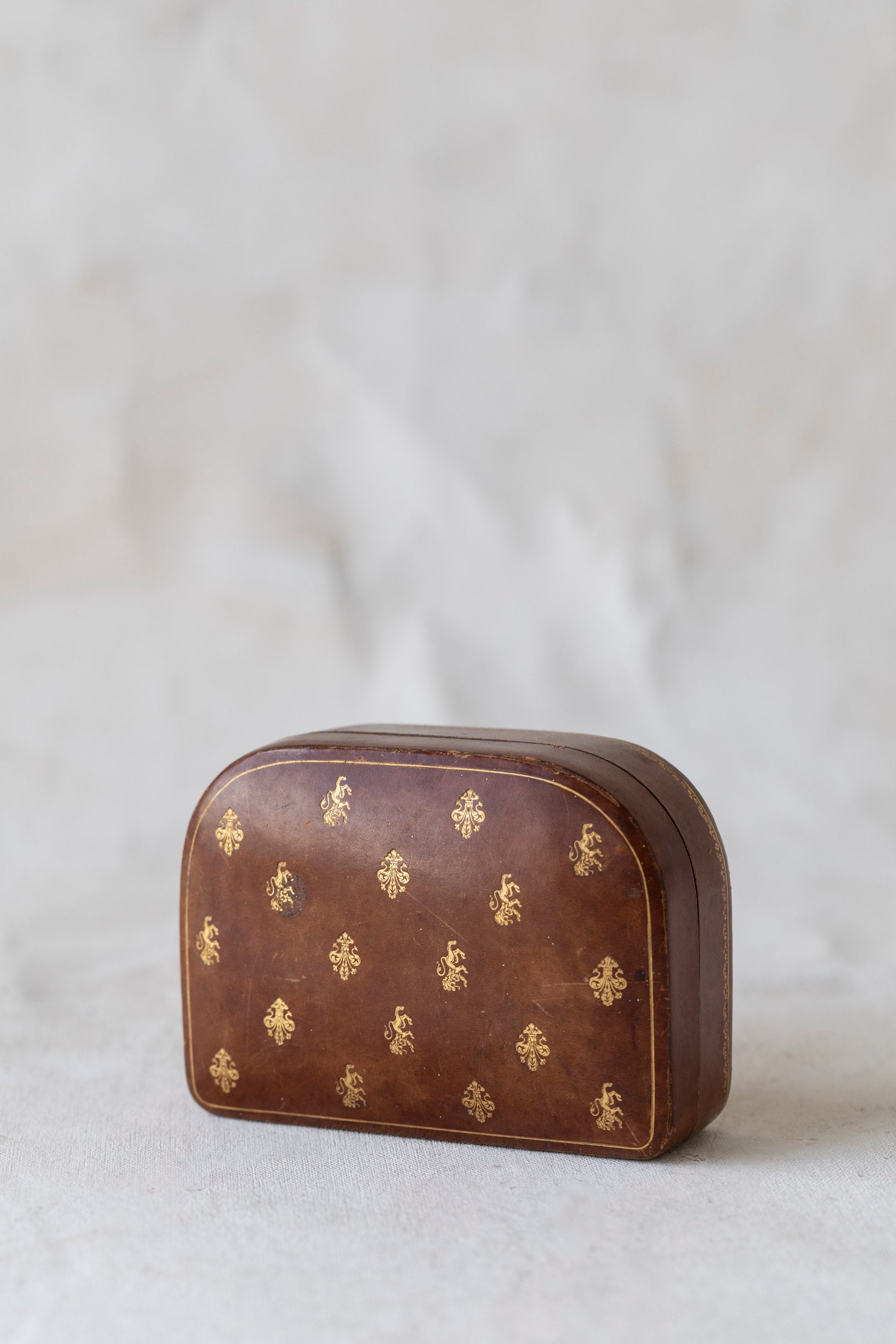 Vintage Italian Leather Box