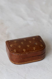Vintage Italian Leather Box