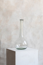 Vintage Long Neck Glass Vase