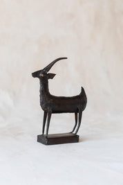 Vintage Metal Antelope Figurine