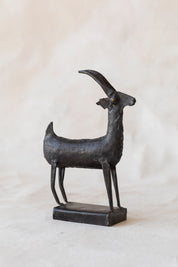 Vintage Metal Antelope Figurine