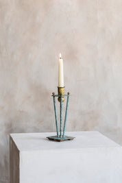 Vintage Post Modern Candlestick Pair