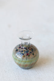 Vintage Mini Handblown Glass Vase