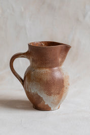 Vintage Salmon Ceramic Water Jug