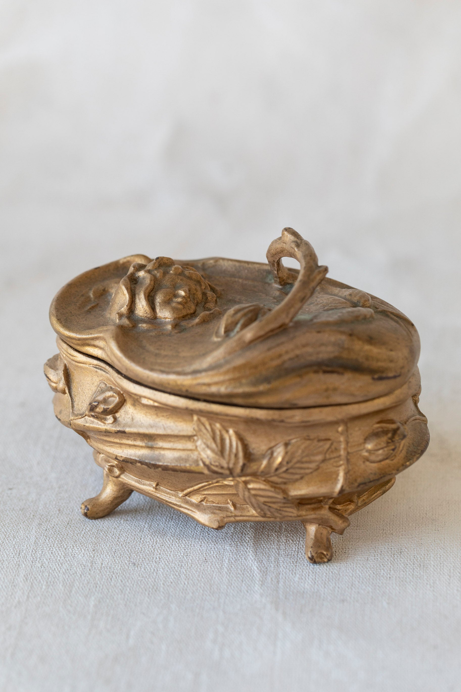 Antique Art Nouveau Jewelry Box