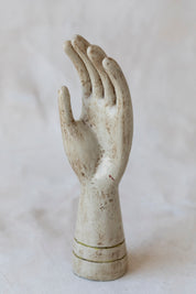 Vintage Painted Hand Sculpture