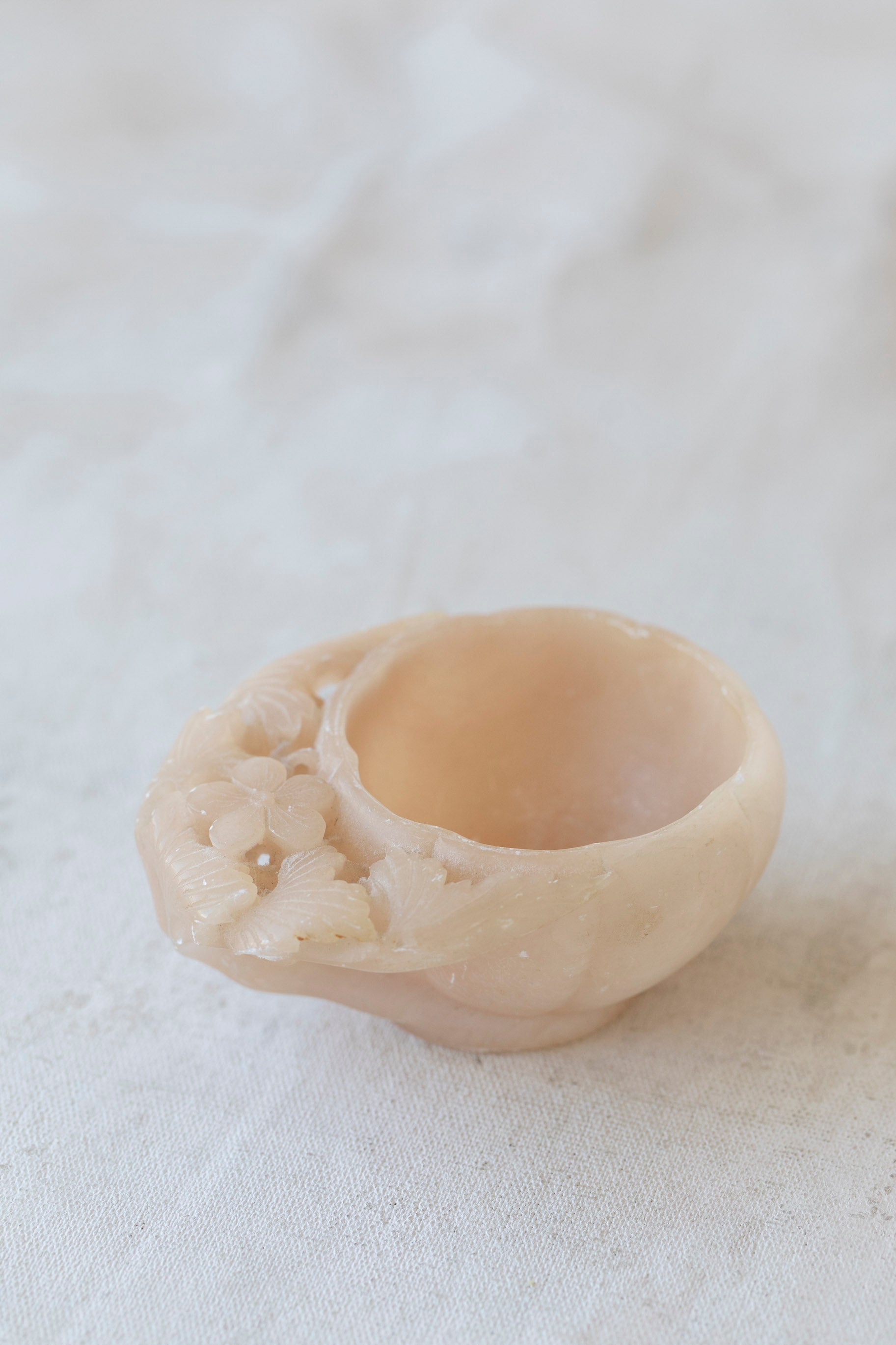 Vintage Pink Jade Water Cup