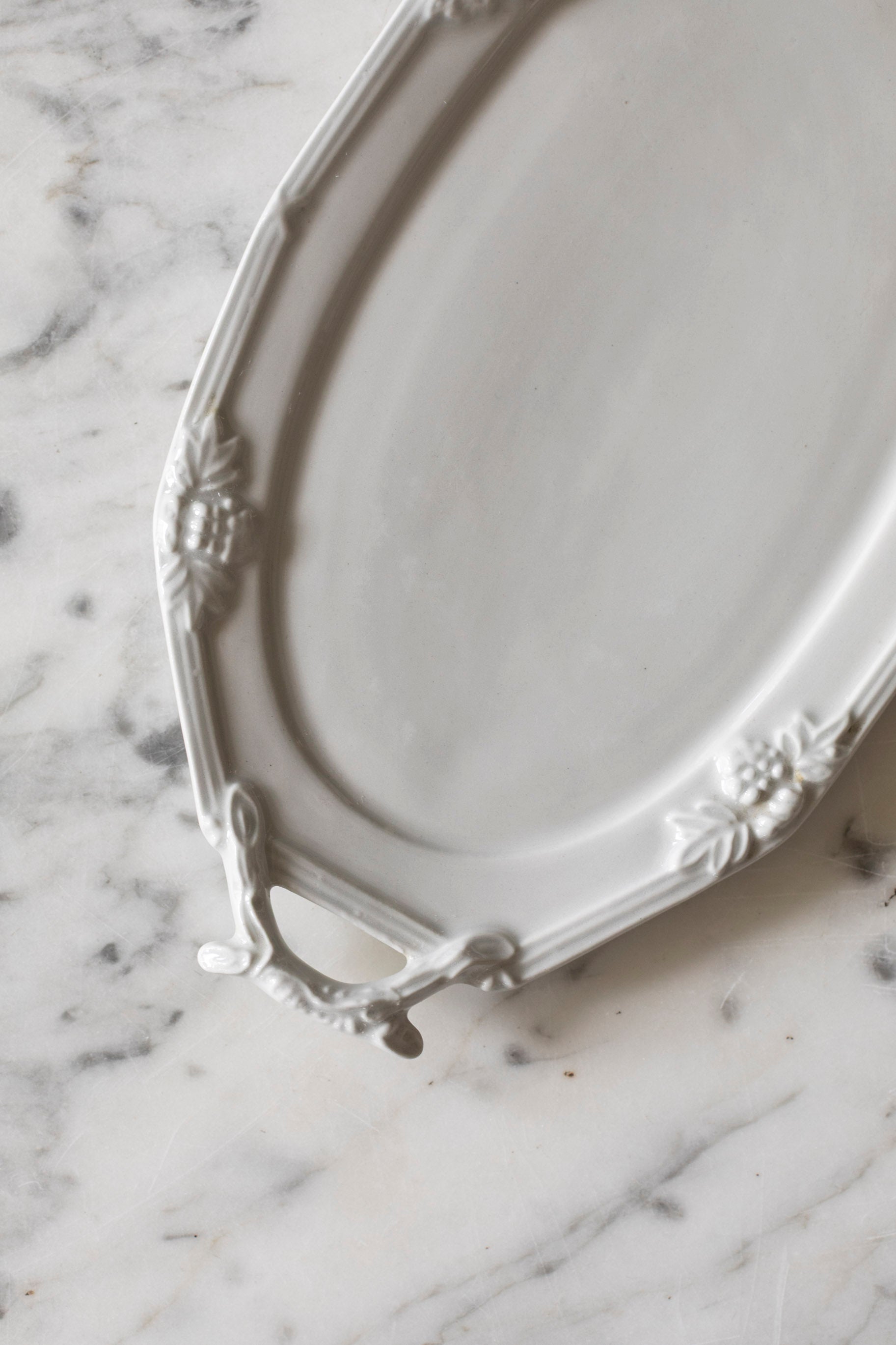 Vintage Porcelain Serving Platter