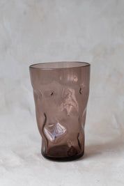 Vintage Organic Purple Glass Vase