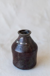 Vintage Short Raku Vase
