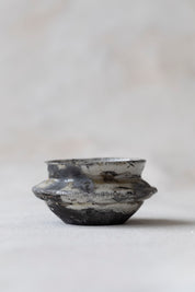 Vintage Grey Raku Cup