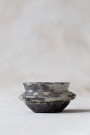 Vintage Grey Raku Cup