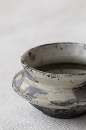 Vintage Grey Raku Cup