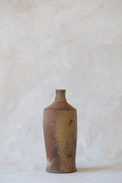 Vintage Red Bottle Vase