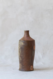 Vintage Red Bottle Vase