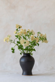 Vintage Black Vase