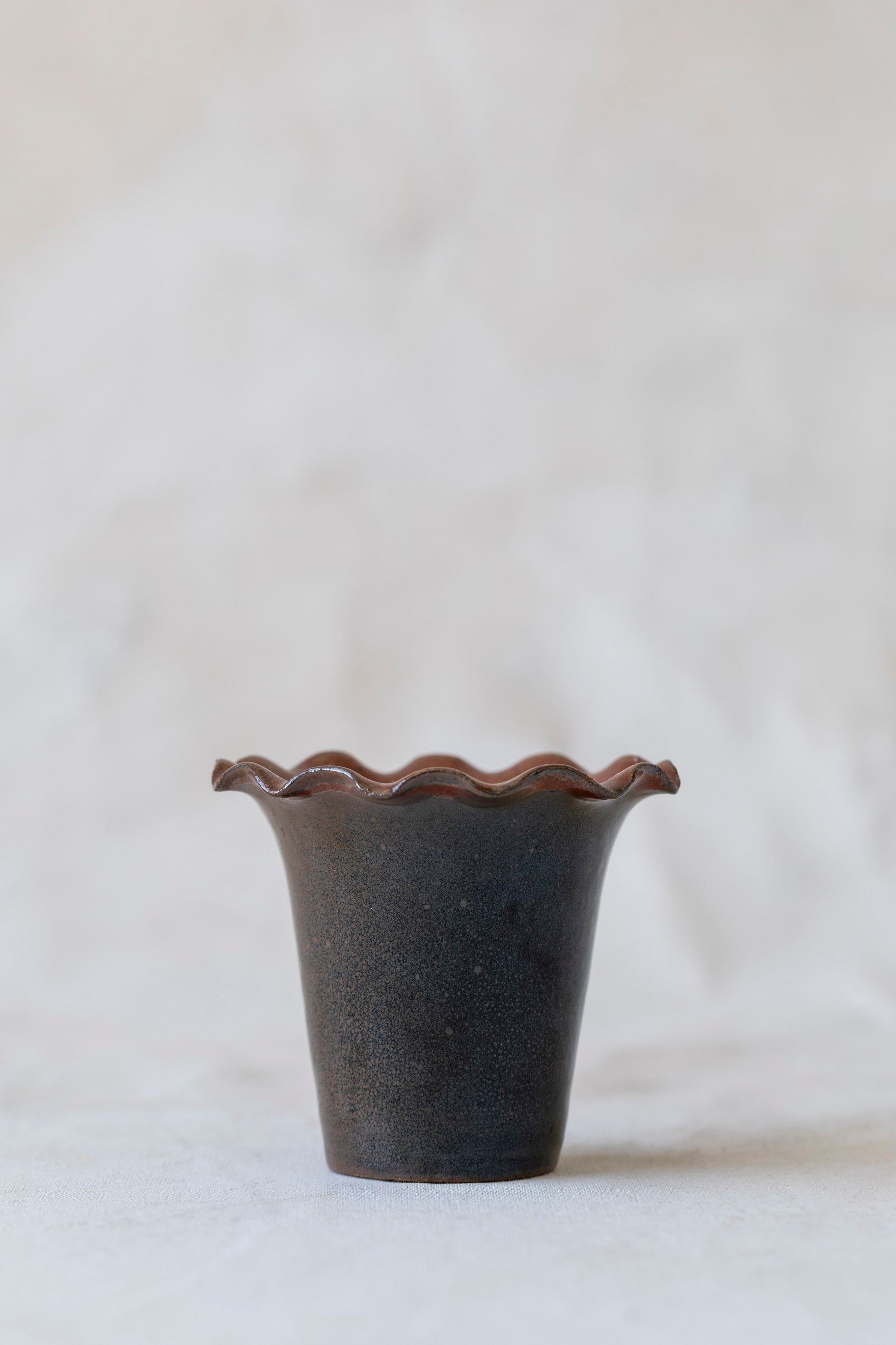 Vintage Ruffle Vessel