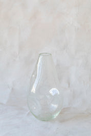 Vintage Large Seeded Glass Vase