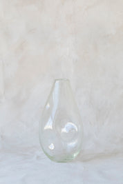 Vintage Large Seeded Glass Vase