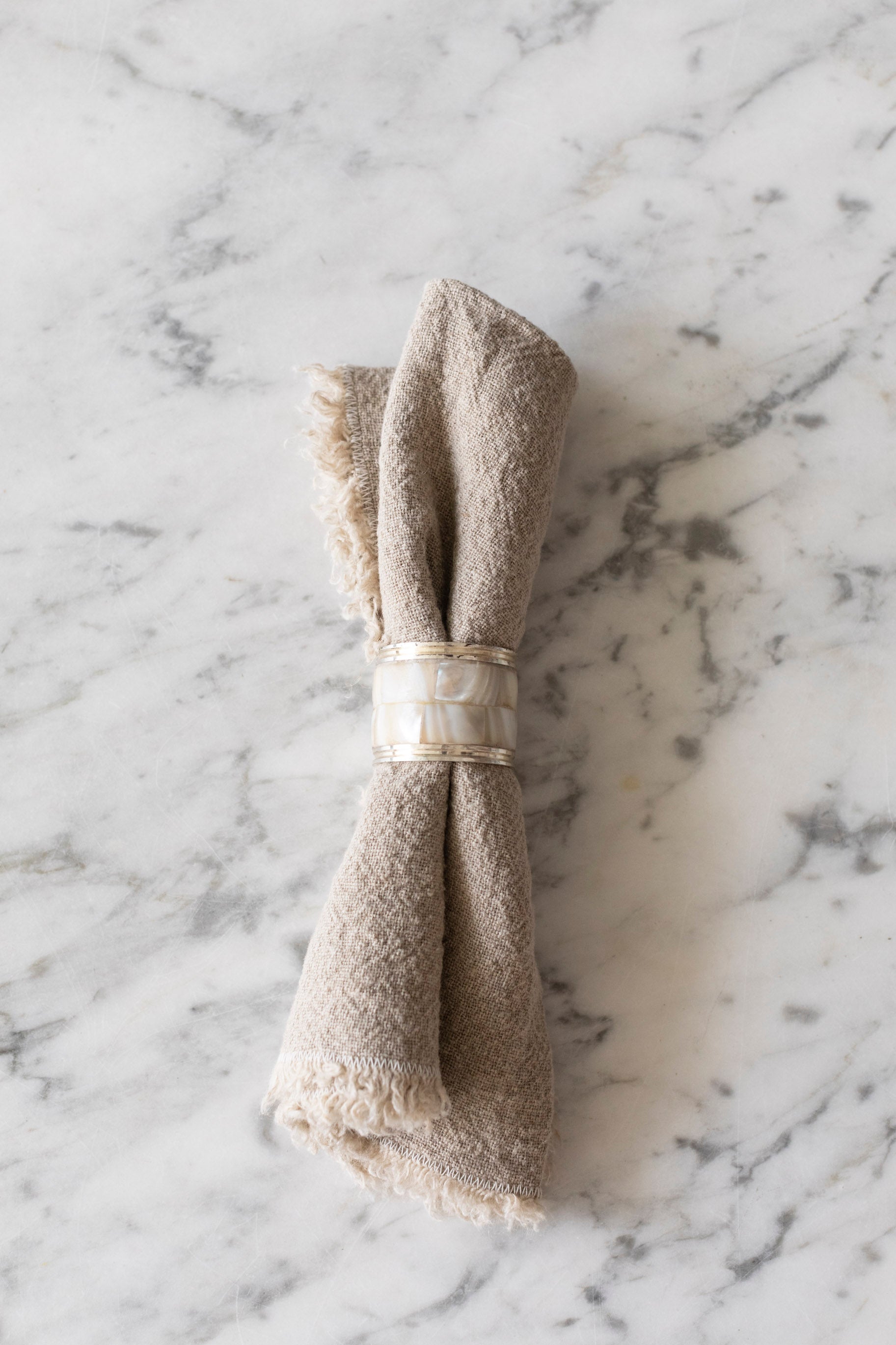 Vintage Shell Napkin Rings