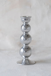 Vintage Stacked Orb Candlestick