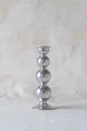 Vintage Stacked Orb Candlestick