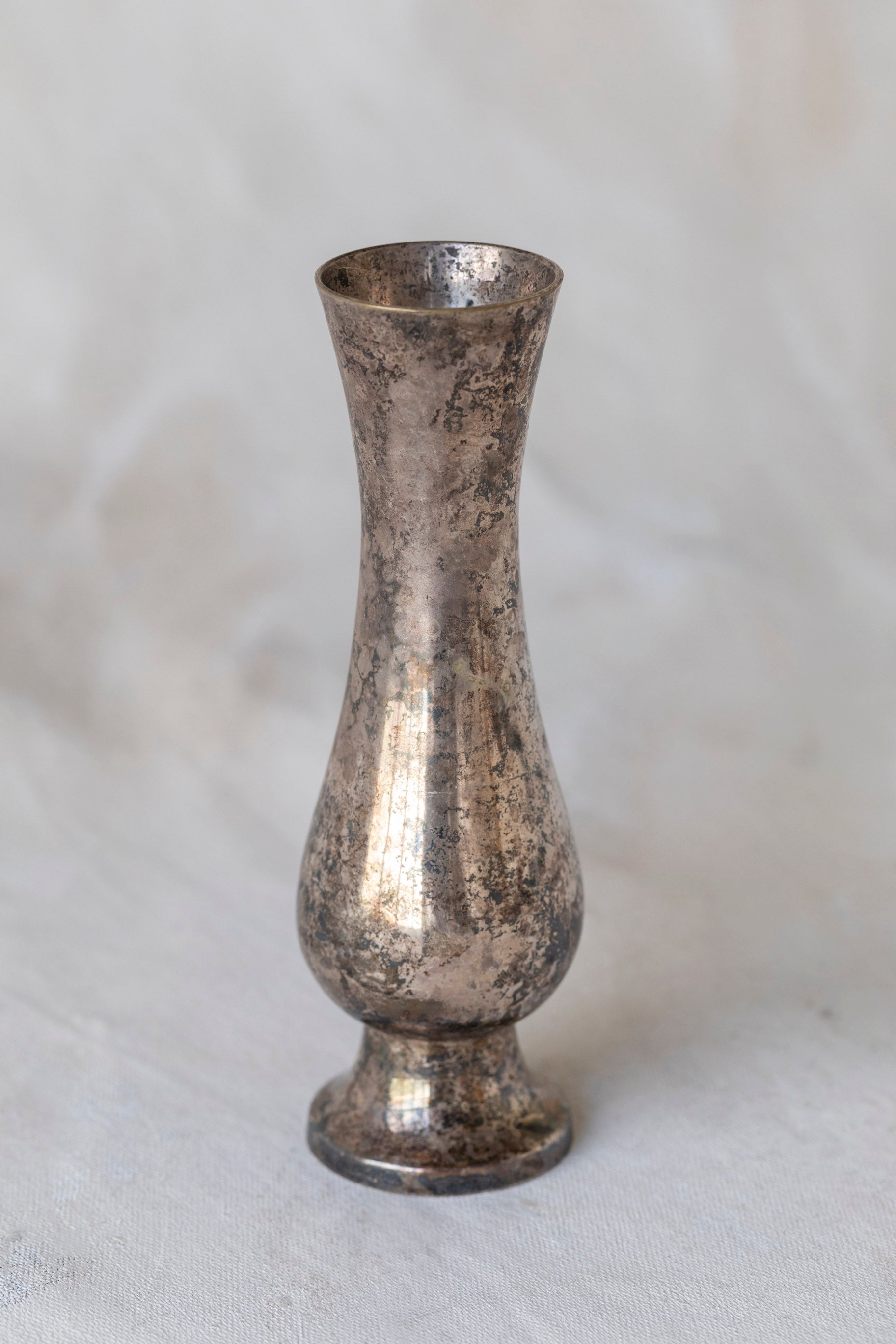 Vintage Silver Bud Vase