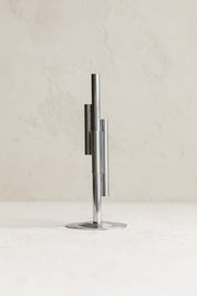 Vintage Art Deco Chrome Bud Vase