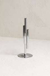 Vintage Art Deco Chrome Bud Vase