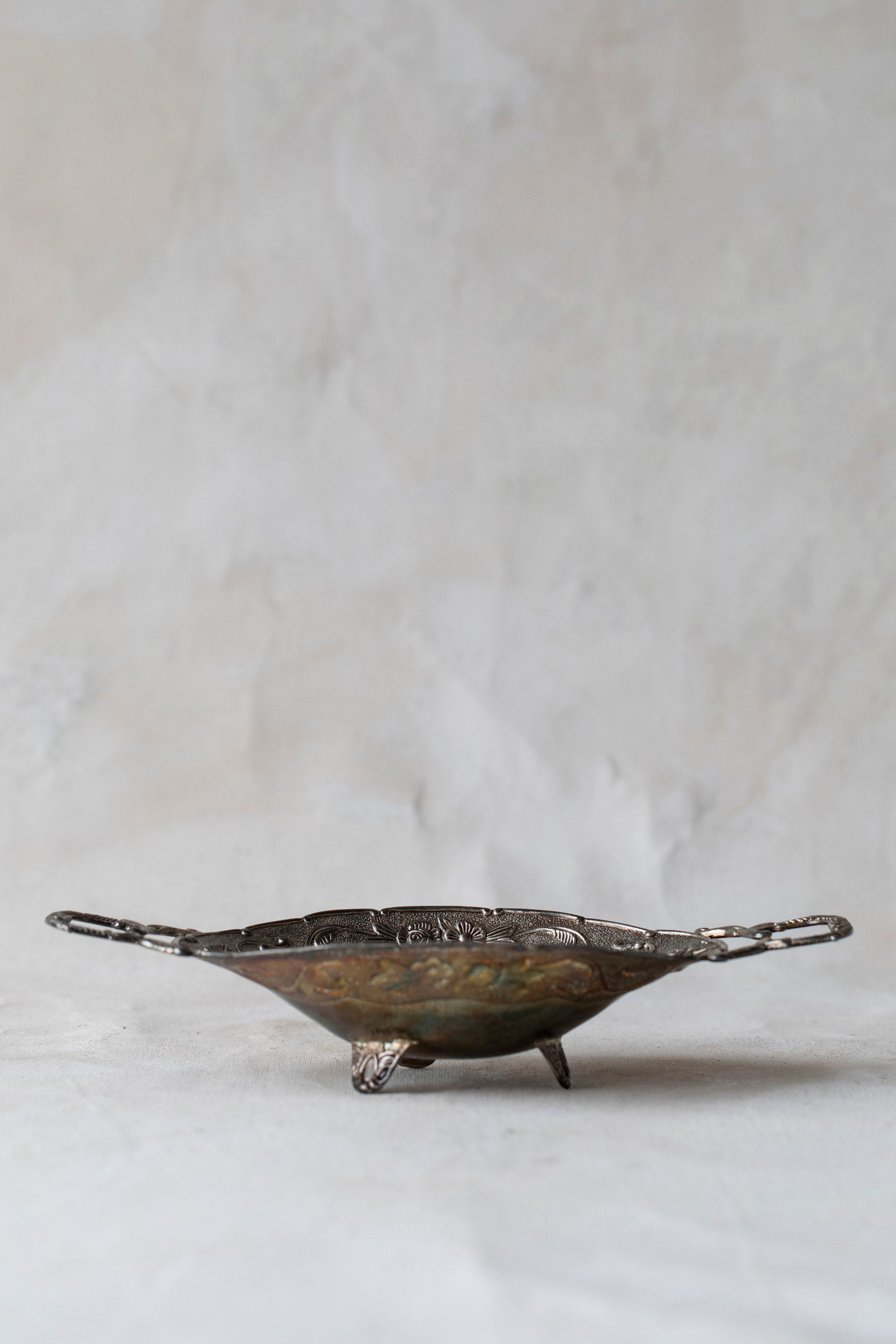Vintage Silver Footed Bowl