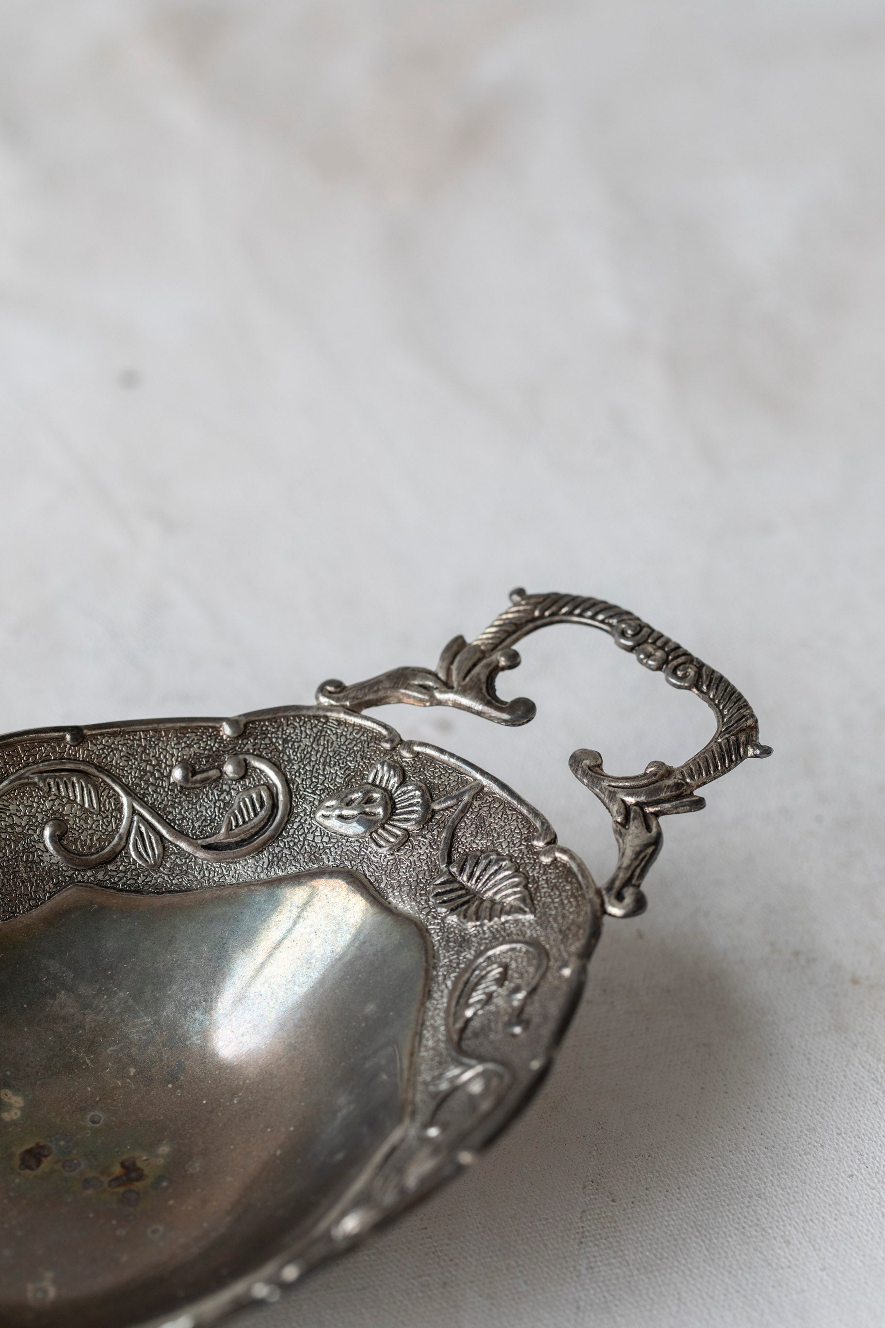 Vintage Silver Footed Bowl