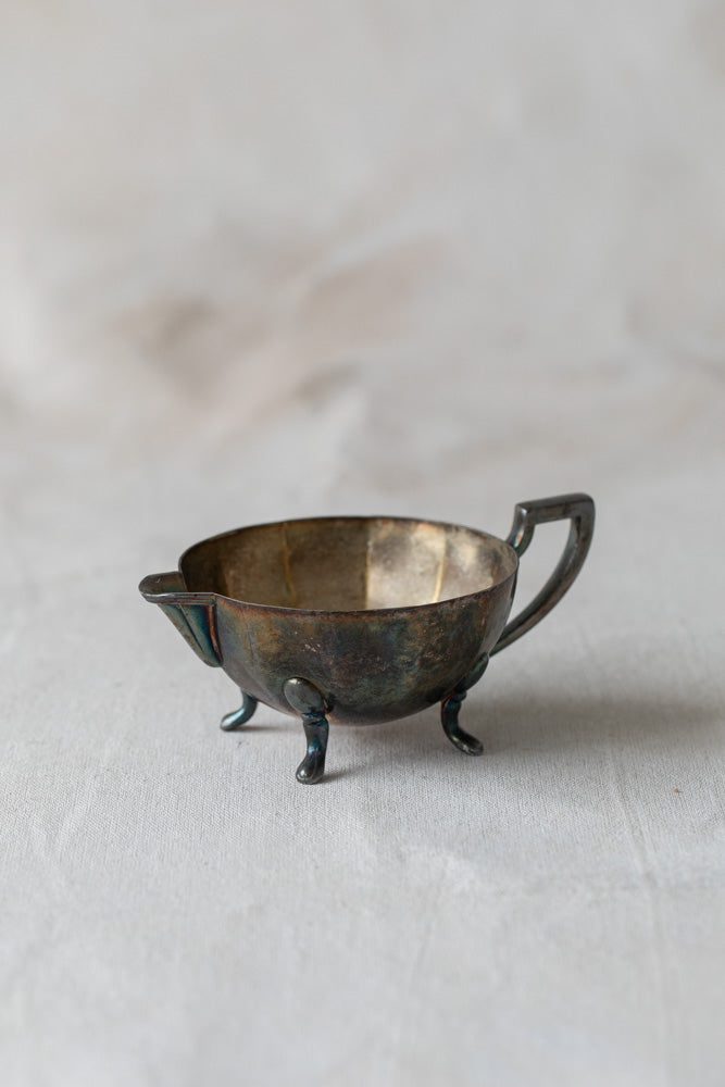 Vintage Geometric Cream Pitcher