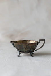 Vintage Geometric Cream Pitcher