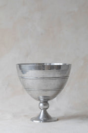 Vintage Pewter Pedestal Bowl