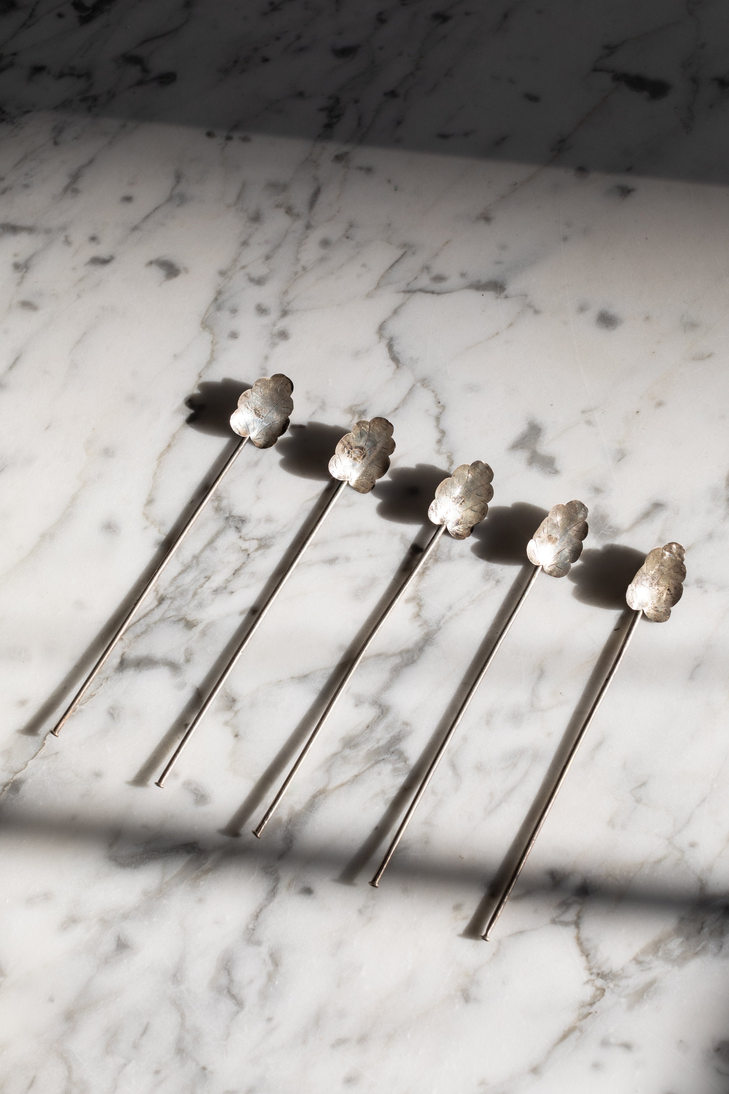 Vintage Sterling Silver Stirrer Set | Hector Aguilar Silver | Made