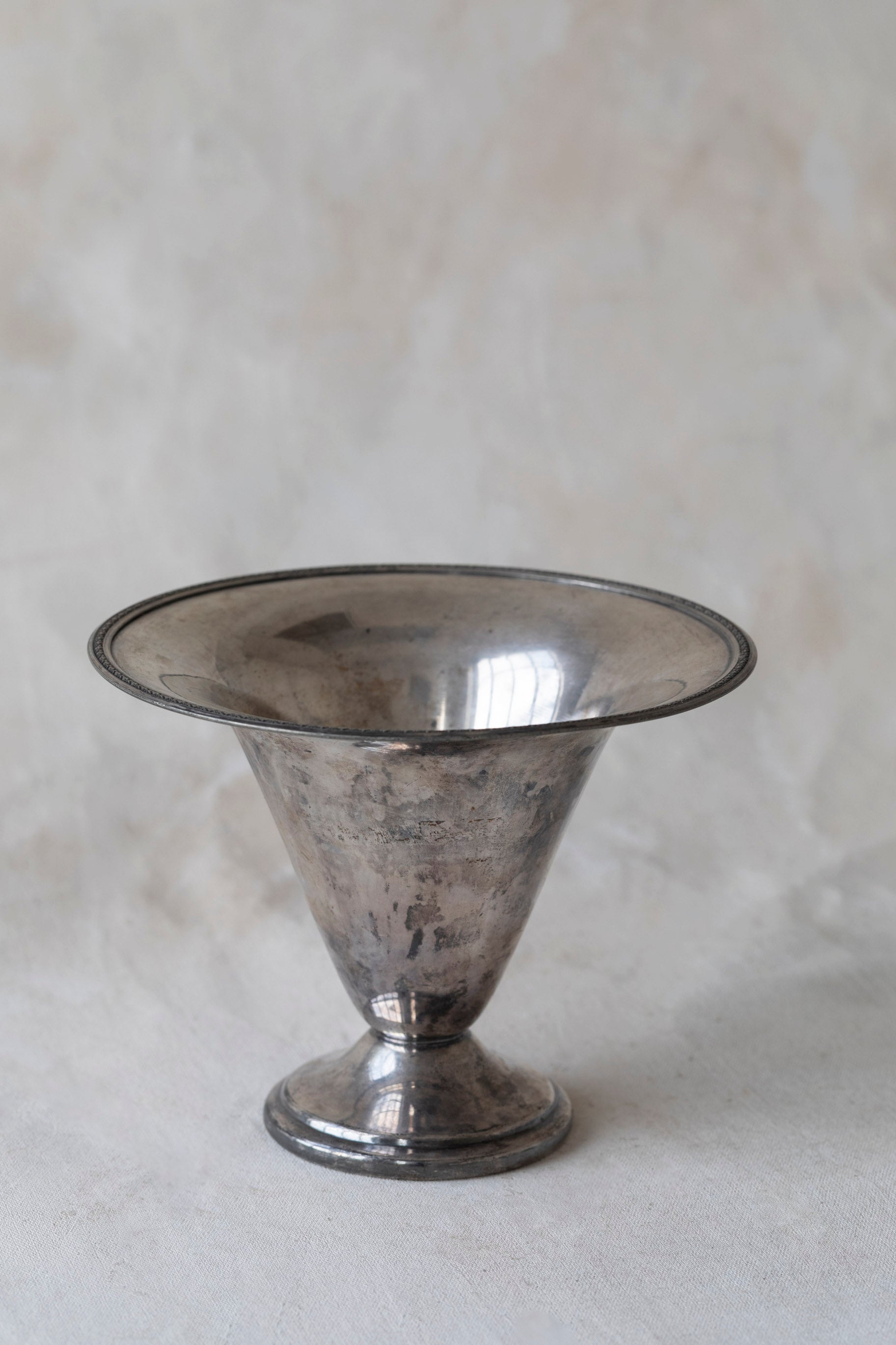 Vintage Tapered Pedestal Vase