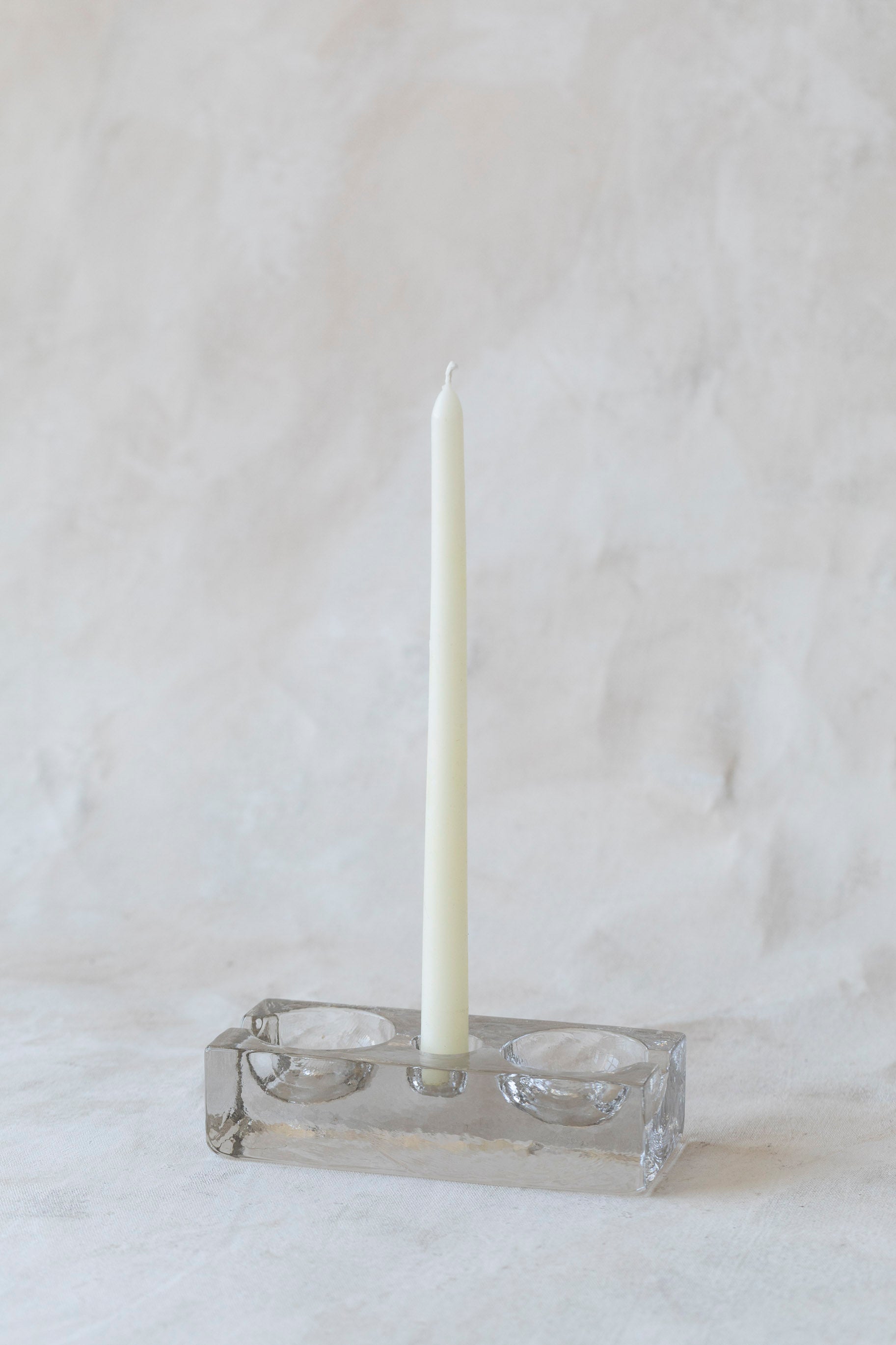 Vintage Glass Rectangle Ash Tray