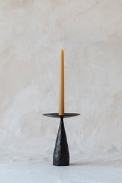 Vintage Pronged Iron Candlestick