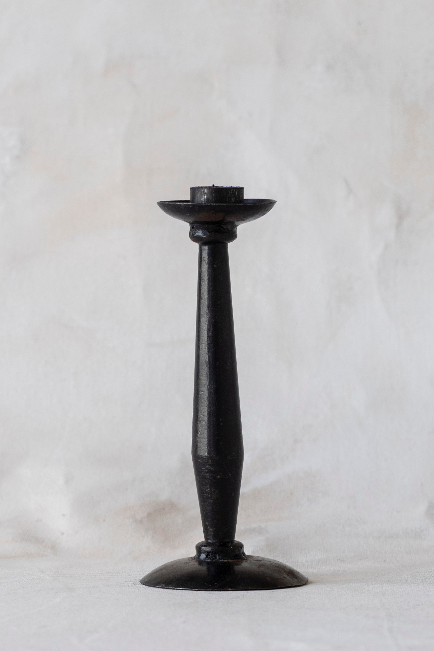 Vintage Single Iron Candlestick