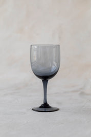 Vintage Romance Blue Crystal Wine Glasses