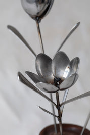 Vintage Flower Sculpture