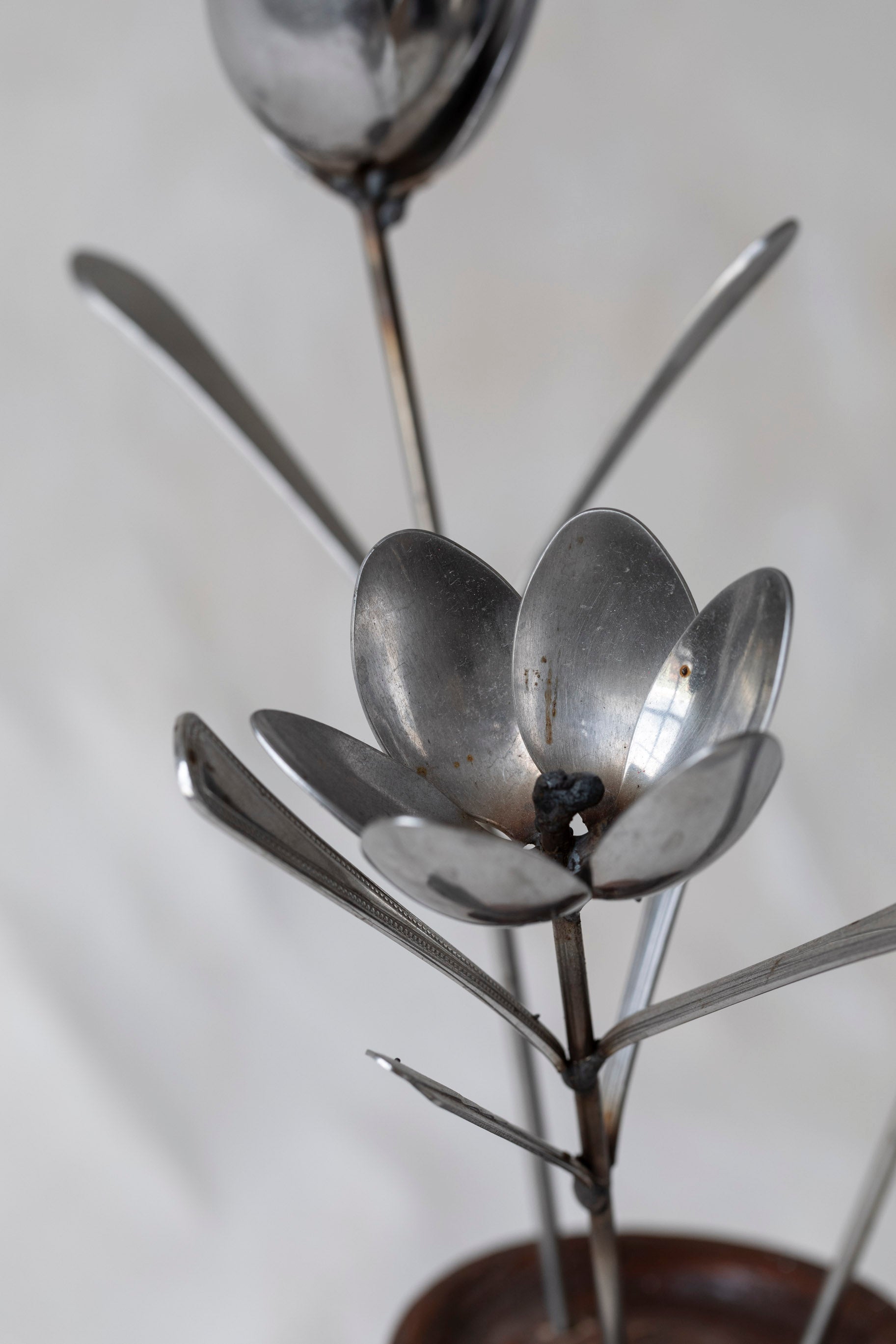 Vintage Flower Sculpture